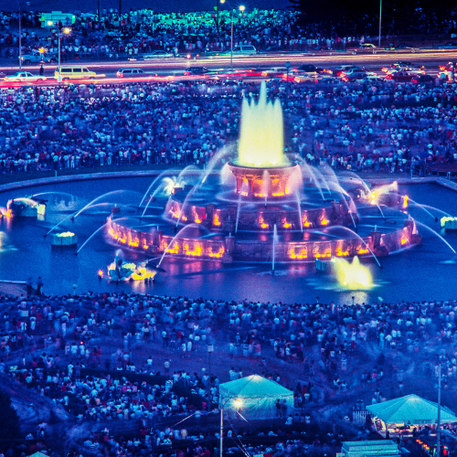 Buckingham Fountain in Chicago