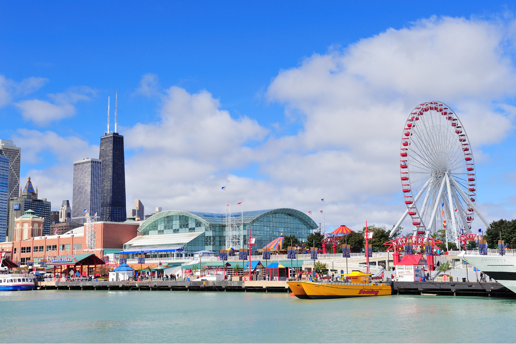 Navy Pier from the water
